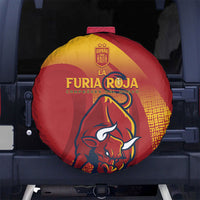La Furia Roja Campeones del Mundo Spare Tire Cover Espana El Toro