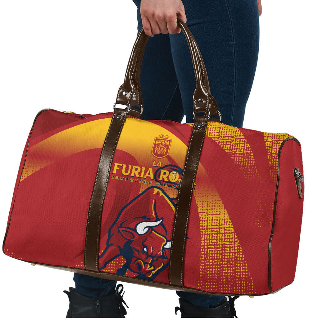 La Furia Roja Campeones del Mundo Travel Bag Espana El Toro
