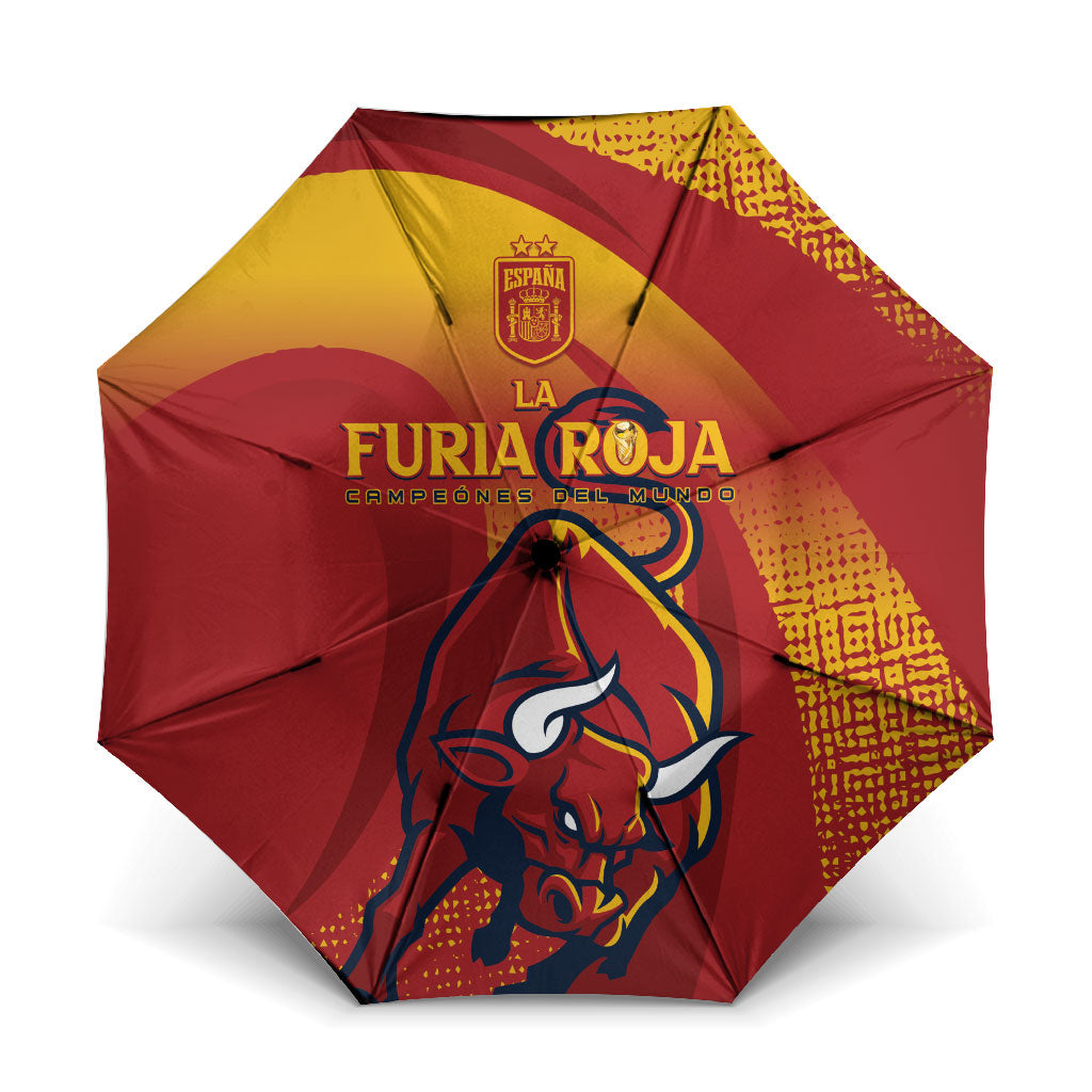 La Furia Roja Campeones del Mundo Umbrella Espana El Toro