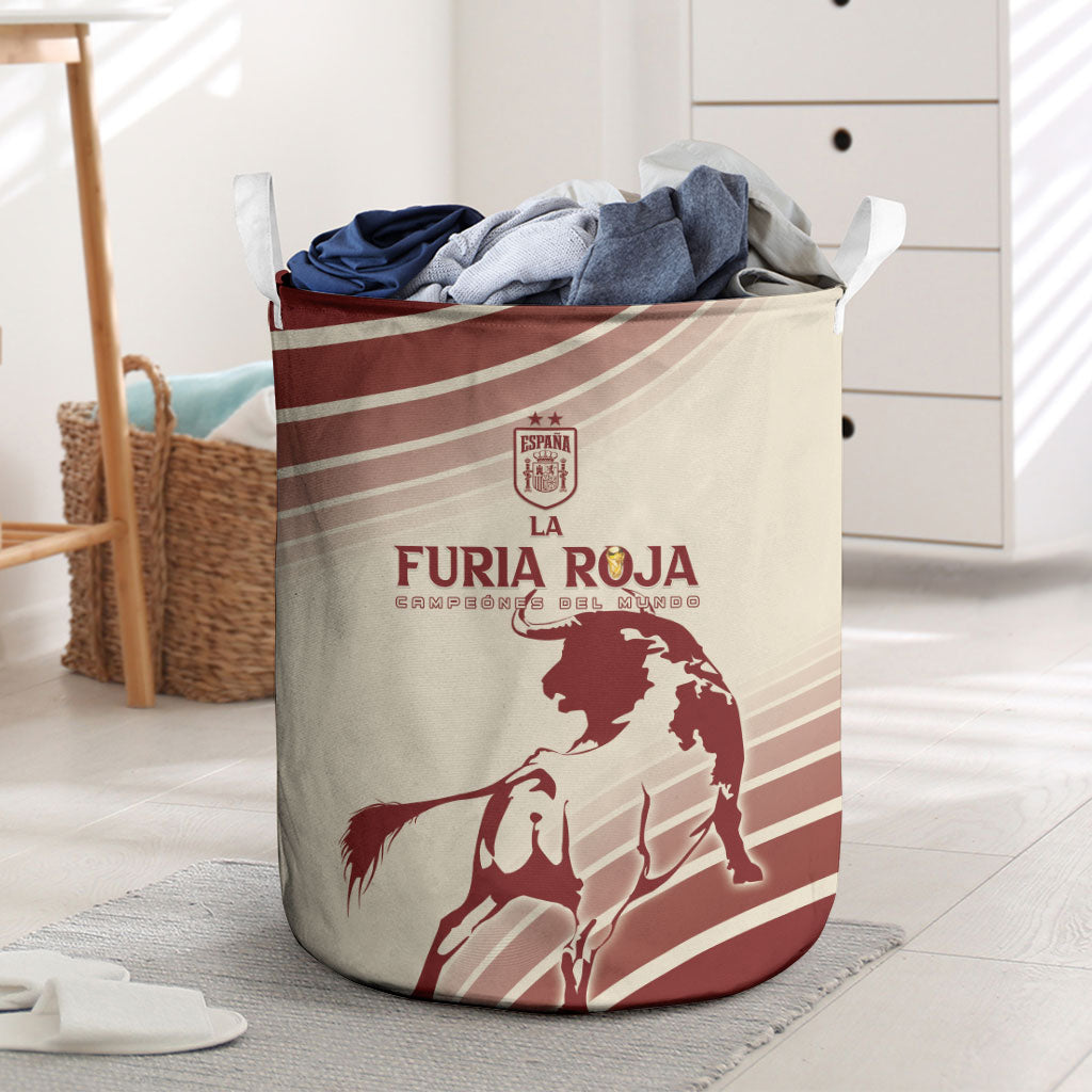 Spain La Roja Laundry Basket Campeones del Mundo - Away Color