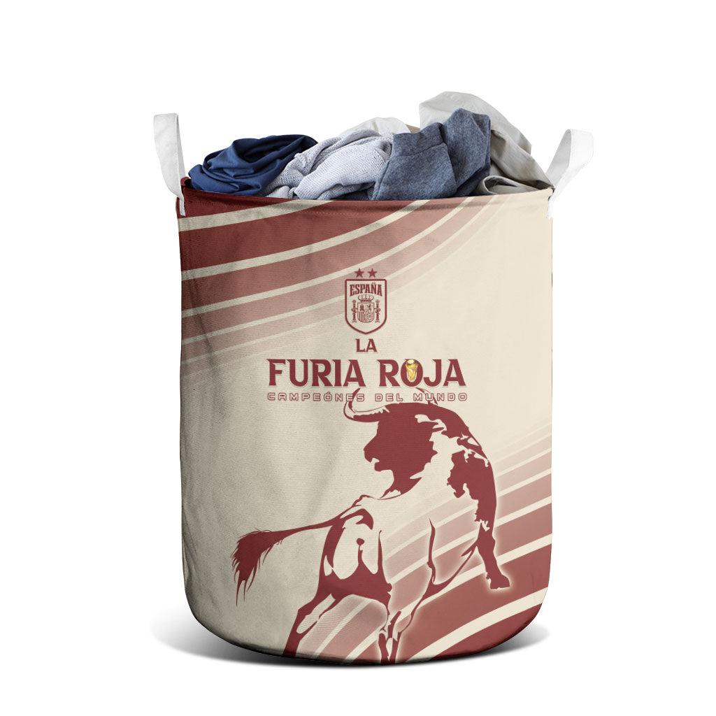Spain La Roja Laundry Basket Campeones del Mundo - Away Color