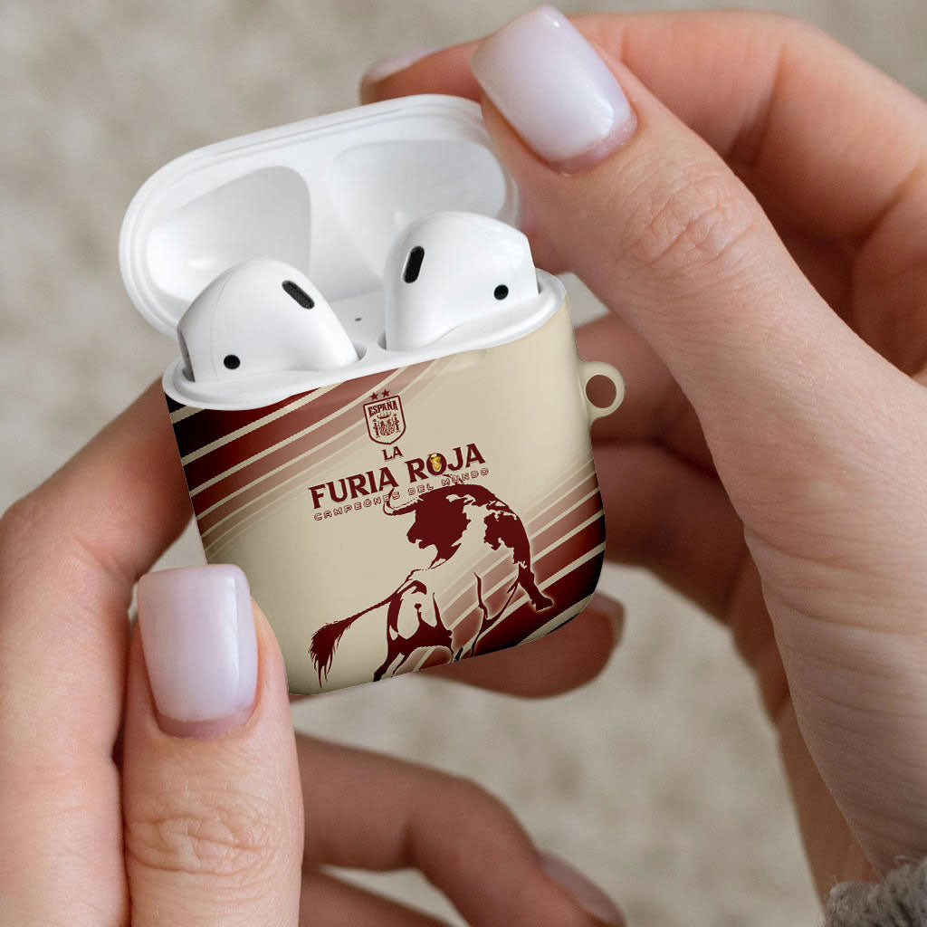 Spain La Roja AirPods Case Campeones del Mundo - Away Color