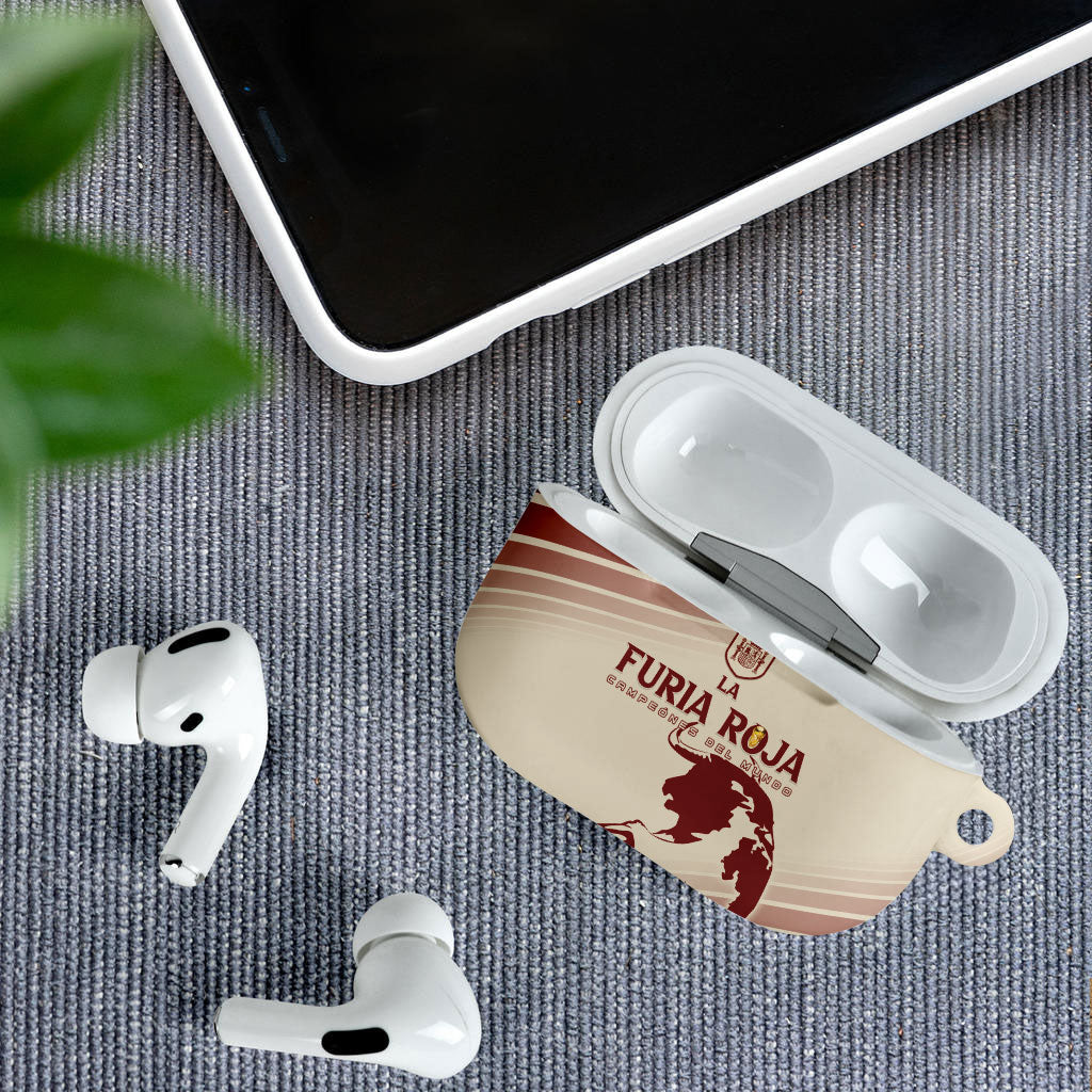 Spain La Roja AirPods Case Campeones del Mundo - Away Color