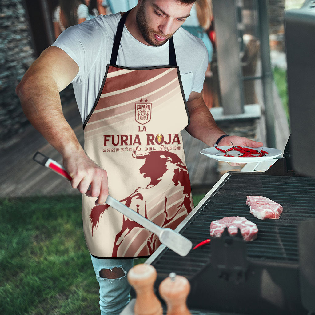 Spain La Roja Apron Campeones del Mundo - Away Color