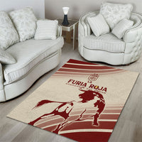 Spain La Roja Area Rug Campeones del Mundo - Away Color