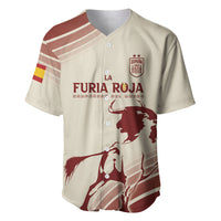 Spain La Roja Custom Baseball Jersey Campeones del Mundo - Away Color