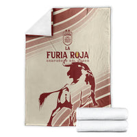 Spain La Roja Blanket Campeones del Mundo - Away Color