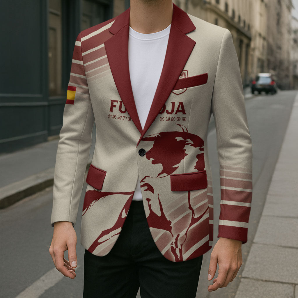 Spain La Roja Custom Blazer Campeones del Mundo - Away Color