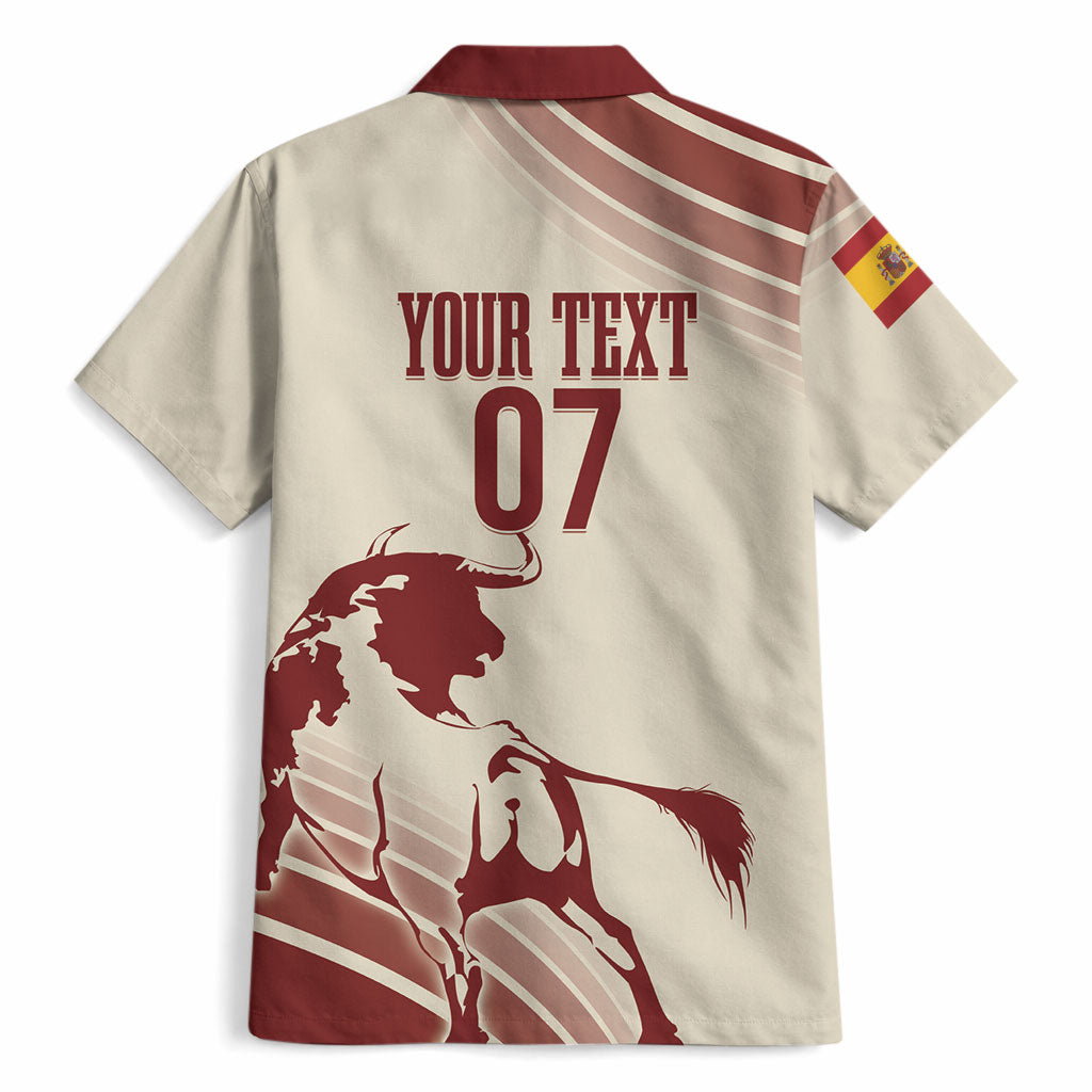 Spain La Roja Custom Hawaiian Shirt Campeones del Mundo - Away Color