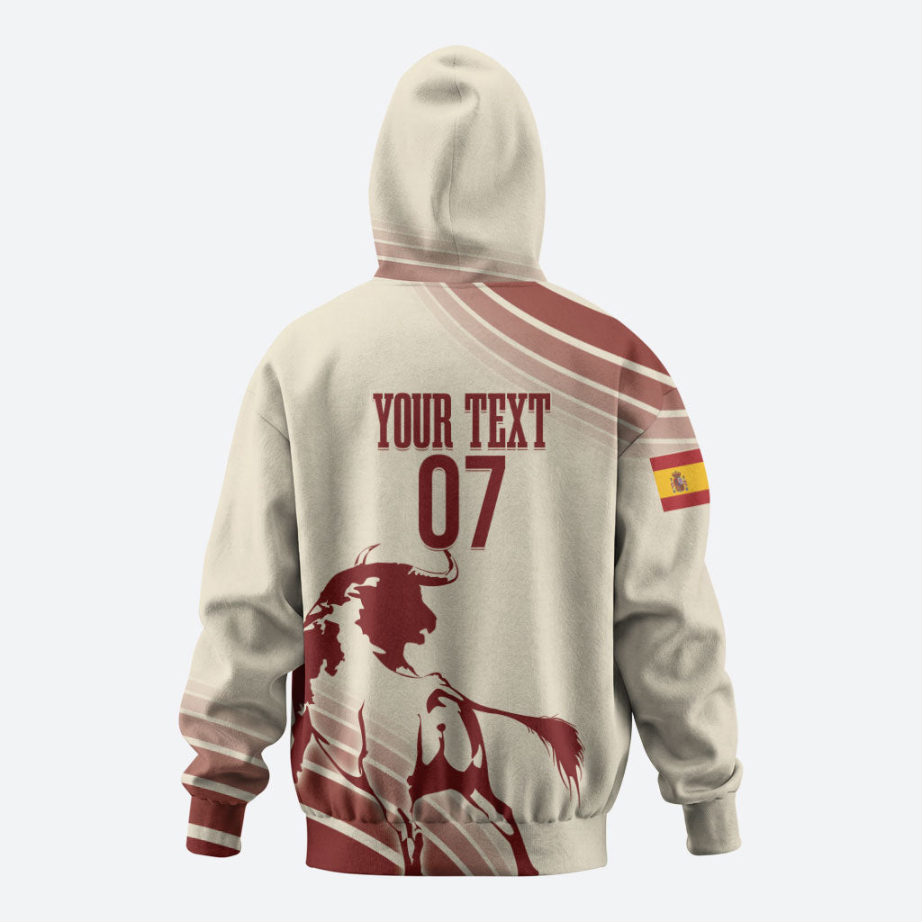 Spain La Roja Custom Hoodie Campeones del Mundo - Away Color