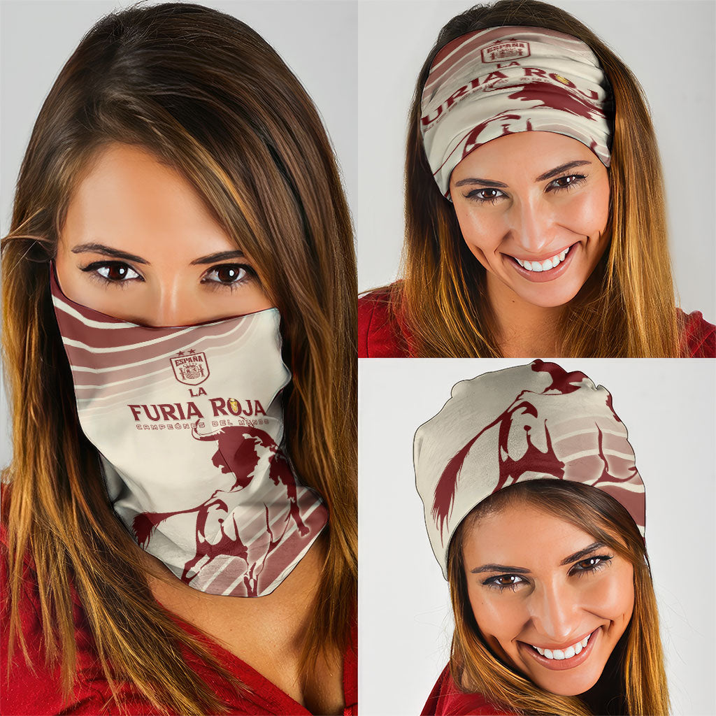 Spain La Roja Neck Gaiter Campeones del Mundo - Away Color