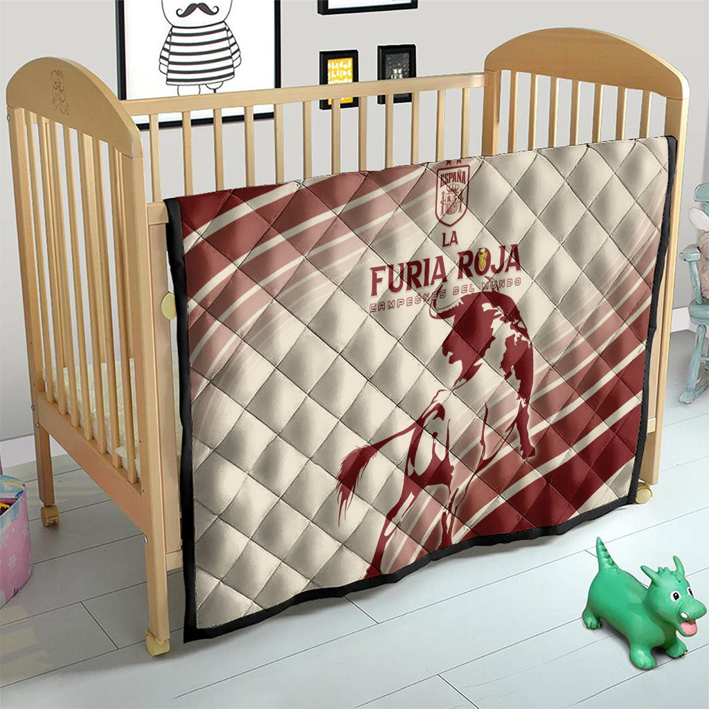Spain La Roja Quilt Campeones del Mundo - Away Color
