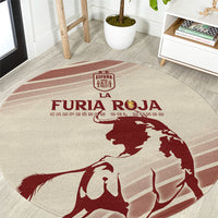 Spain La Roja Round Carpet Campeones del Mundo - Away Color