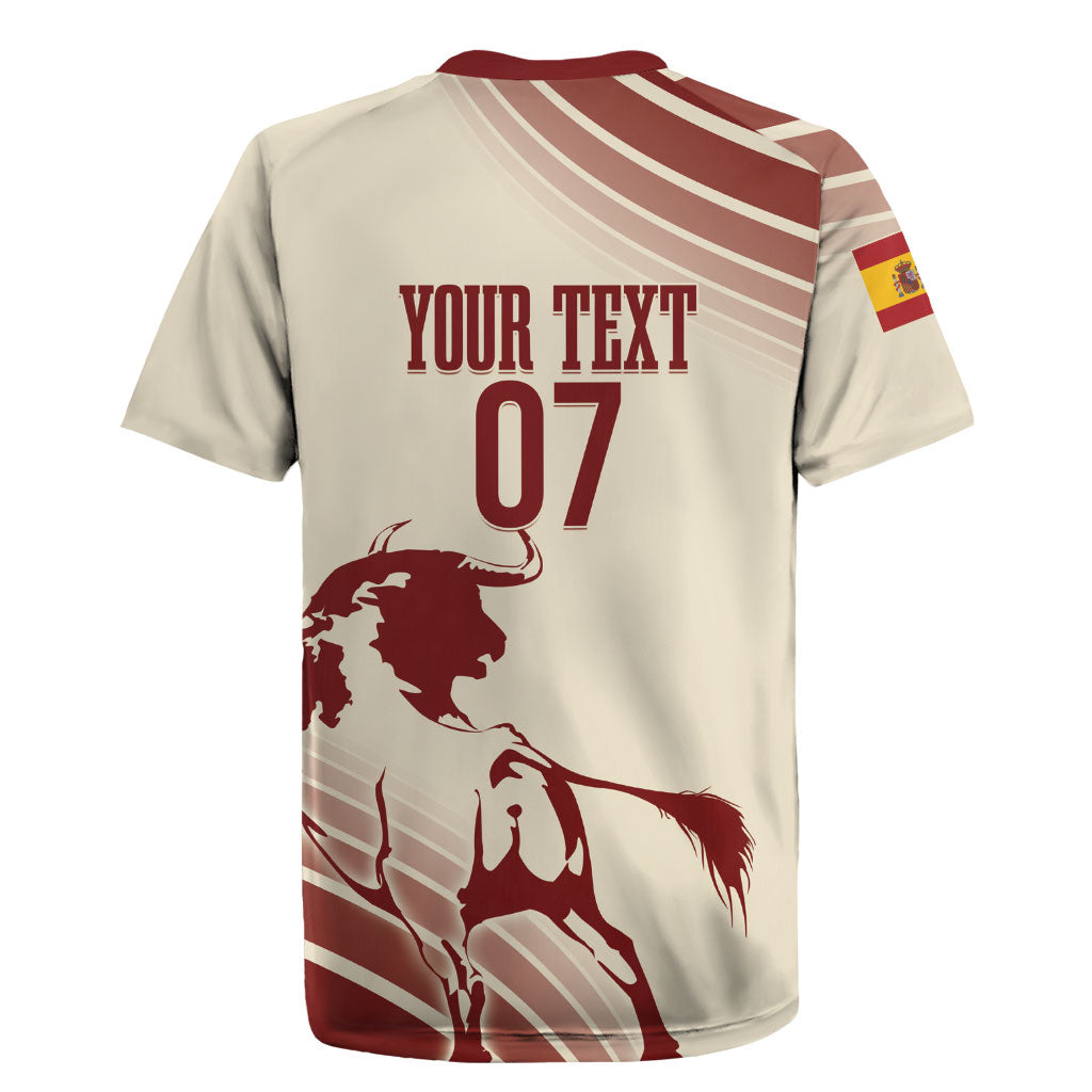 Spain La Roja Custom Rugby Jersey Campeones del Mundo - Away Color