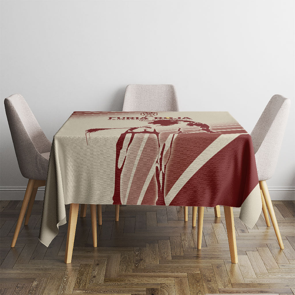 Spain La Roja Tablecloth Campeones del Mundo - Away Color