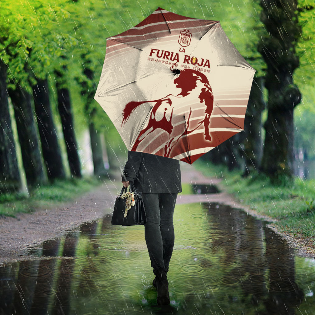 Spain La Roja Umbrella Campeones del Mundo - Away Color