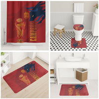 La Furia Roja Espana Bathroom Set Campeones del Mundo 2026