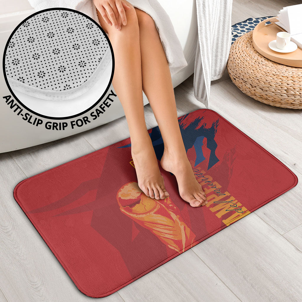 La Furia Roja Espana Bathroom Set Campeones del Mundo 2026