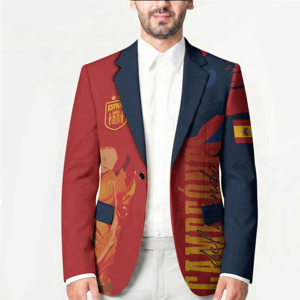 La Furia Roja Espana Custom Blazer Campeones del Mundo 2026