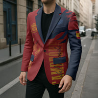 La Furia Roja Espana Custom Blazer Campeones del Mundo 2026