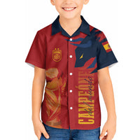 La Furia Roja Espana Custom Hawaiian Shirt Campeones del Mundo 2026