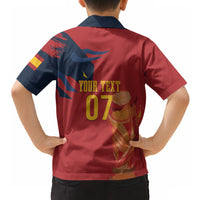 La Furia Roja Espana Custom Hawaiian Shirt Campeones del Mundo 2026