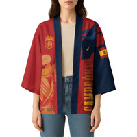 La Furia Roja Espana Custom Kimono Campeones del Mundo 2026