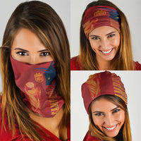 La Furia Roja Espana Neck Gaiter Campeones del Mundo 2026
