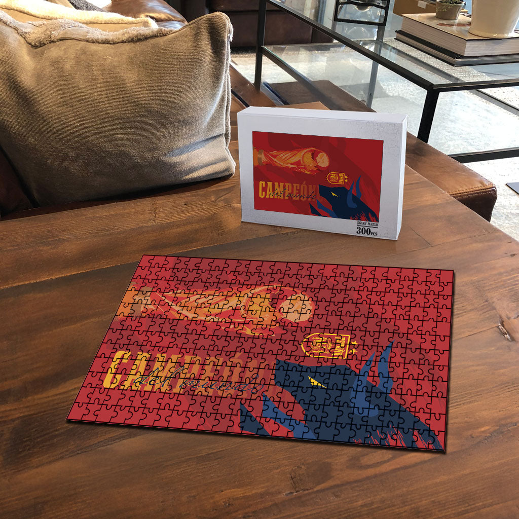 La Furia Roja Espana Puzzle Campeones del Mundo 2026