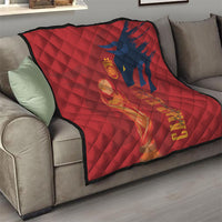 La Furia Roja Espana Quilt Campeones del Mundo 2026