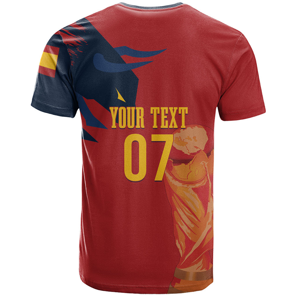 La Furia Roja Espana Custom T Shirt Campeones del Mundo 2026