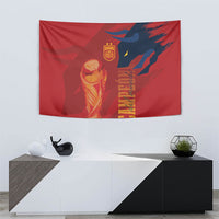 La Furia Roja Espana Tapestry Campeones del Mundo 2026