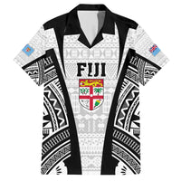 Personalised Fiji Rugby Hawaiian Shirt 2023 World Cup History Makers - White Ver - Wonder Print Shop