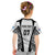 Personalised Fiji Rugby Kid T Shirt 2023 World Cup History Makers - White Ver - Wonder Print Shop
