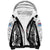 Personalised Fiji Rugby Sherpa Hoodie 2023 World Cup History Makers - White Ver - Wonder Print Shop