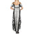 Personalised Fiji Rugby Summer Maxi Dress 2023 World Cup History Makers - White Ver - Wonder Print Shop