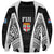 Personalised Fiji Rugby Sweatshirt 2023 World Cup History Makers - Black Ver - Wonder Print Shop