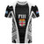 Personalised Fiji Rugby T Shirt 2023 World Cup History Makers - Black Ver - Wonder Print Shop