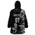 Personalised New Zealand Rugby Wearable Blanket Hoodie Silver Fern Basic 2023 World Cup - Wonder Print Shop