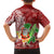Hawaii Christmas Mele Kalikimaka Family Matching Summer Maxi Dress and Hawaiian Shirt Santa Claus - Wonder Print Shop