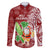 Hawaii Christmas Mele Kalikimaka Family Matching Summer Maxi Dress and Hawaiian Shirt Santa Claus - Wonder Print Shop