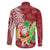 Hawaii Christmas Mele Kalikimaka Family Matching Summer Maxi Dress and Hawaiian Shirt Santa Claus - Wonder Print Shop
