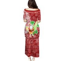 Hawaii Christmas Mele Kalikimaka Puletasi Santa Claus - Wonder Print Shop