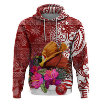 Papua New Guinea Christmas Hoodie Bird-of-Paradise Special - Wonder Print Shop