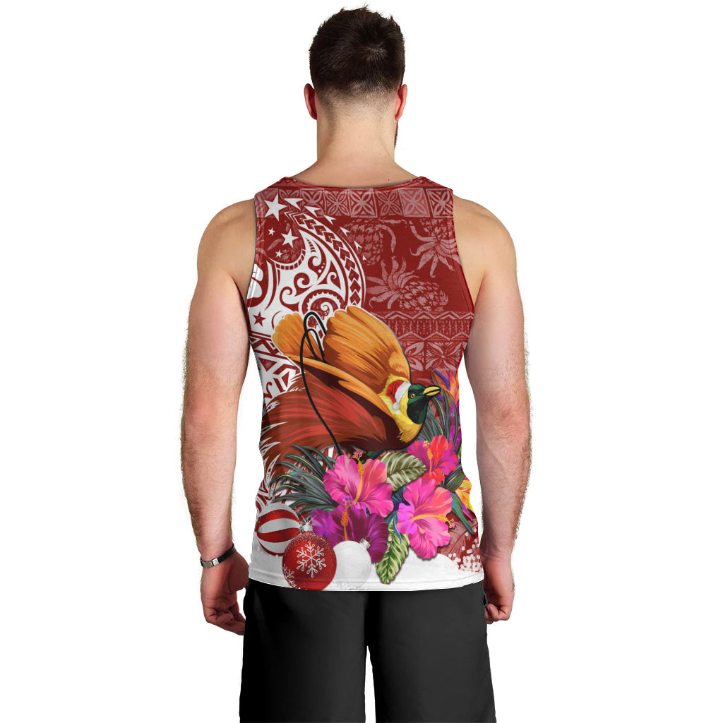 Papua New Guinea Christmas Men Tank Top Bird-of-Paradise Special - Wonder Print Shop