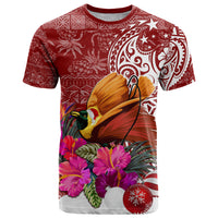 Papua New Guinea Christmas T Shirt Bird-of-Paradise Special - Wonder Print Shop