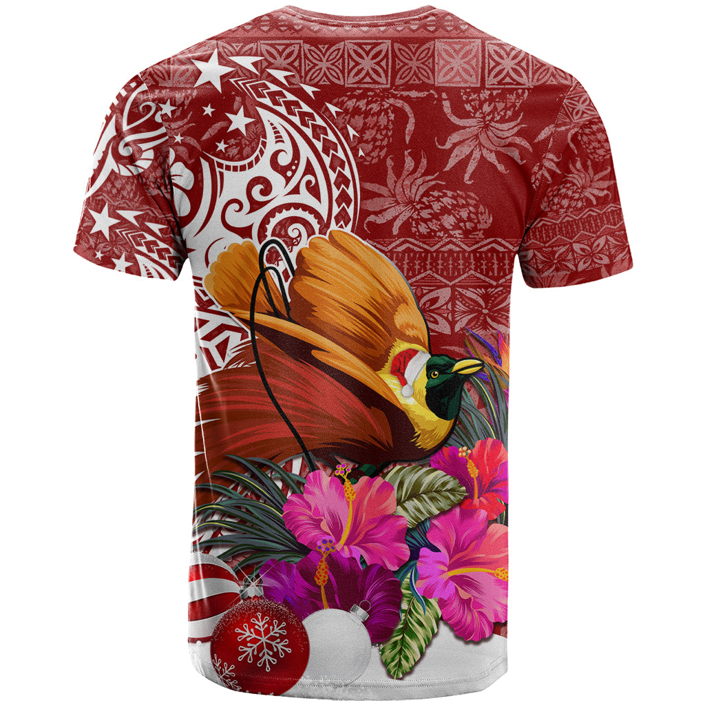 Papua New Guinea Christmas T Shirt Bird-of-Paradise Special - Wonder Print Shop