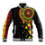 Personalized Adinkra Akan Culture Baseball Jacket Afrikan Colors