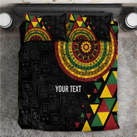 Personalized Adinkra Akan Culture Bedding Set Afrikan Colors