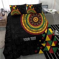 Personalized Adinkra Akan Culture Bedding Set Afrikan Colors